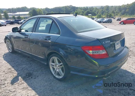 2008 Mercedes-Benz C 350 Sport из США, поврежденный, VIN WDDGF56XX8R030862